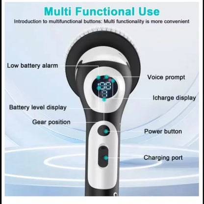 9-In-1 Electric Cleaning Brush | فرشاة تنظيف كهربائية متعددة الاستخدامات 9 في 1