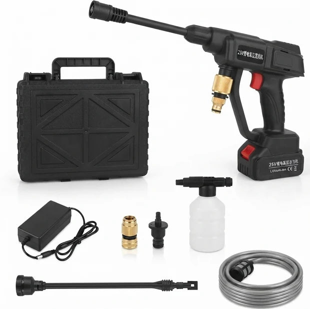 Portable High Pressure Cleaning Gun | مسدس تنظيف عالي الضغط متنقل