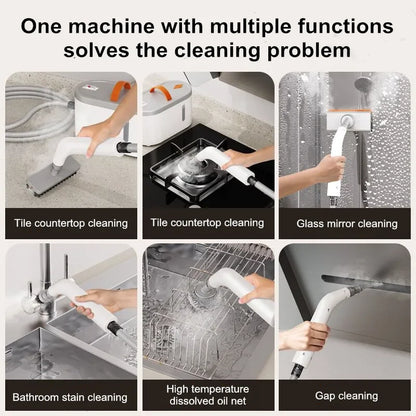 TINSOL New Handheld High Temperature Steam Cleaner Kitchen Hood Cleaner for Deep Cleaning and Sanitising Electric Steam Cleaner