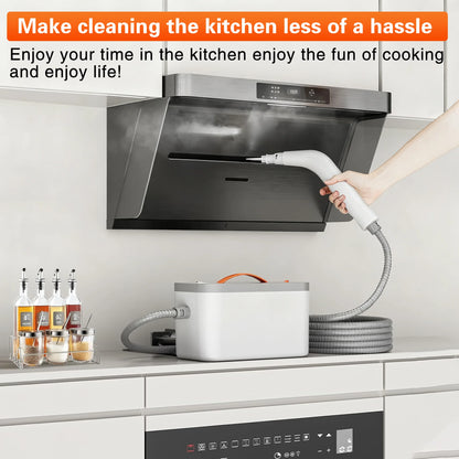 TINSOL New Handheld High Temperature Steam Cleaner Kitchen Hood Cleaner for Deep Cleaning and Sanitising Electric Steam Cleaner