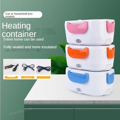 Portable Electric Food Warmer Lunch Box | صندوق غداء كهربائي محمول لتسخين الطعام
