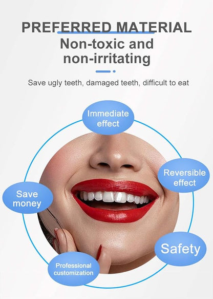 Instant Smile Cosmetic Teeth أسنان تجميلية لابتسامة فورية
